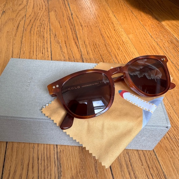 Kolo x Topdrawer Orange/Brown Sunglasses - Picture 3 of 7